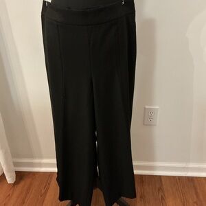 White House Black Market Black Wide Leg Pants